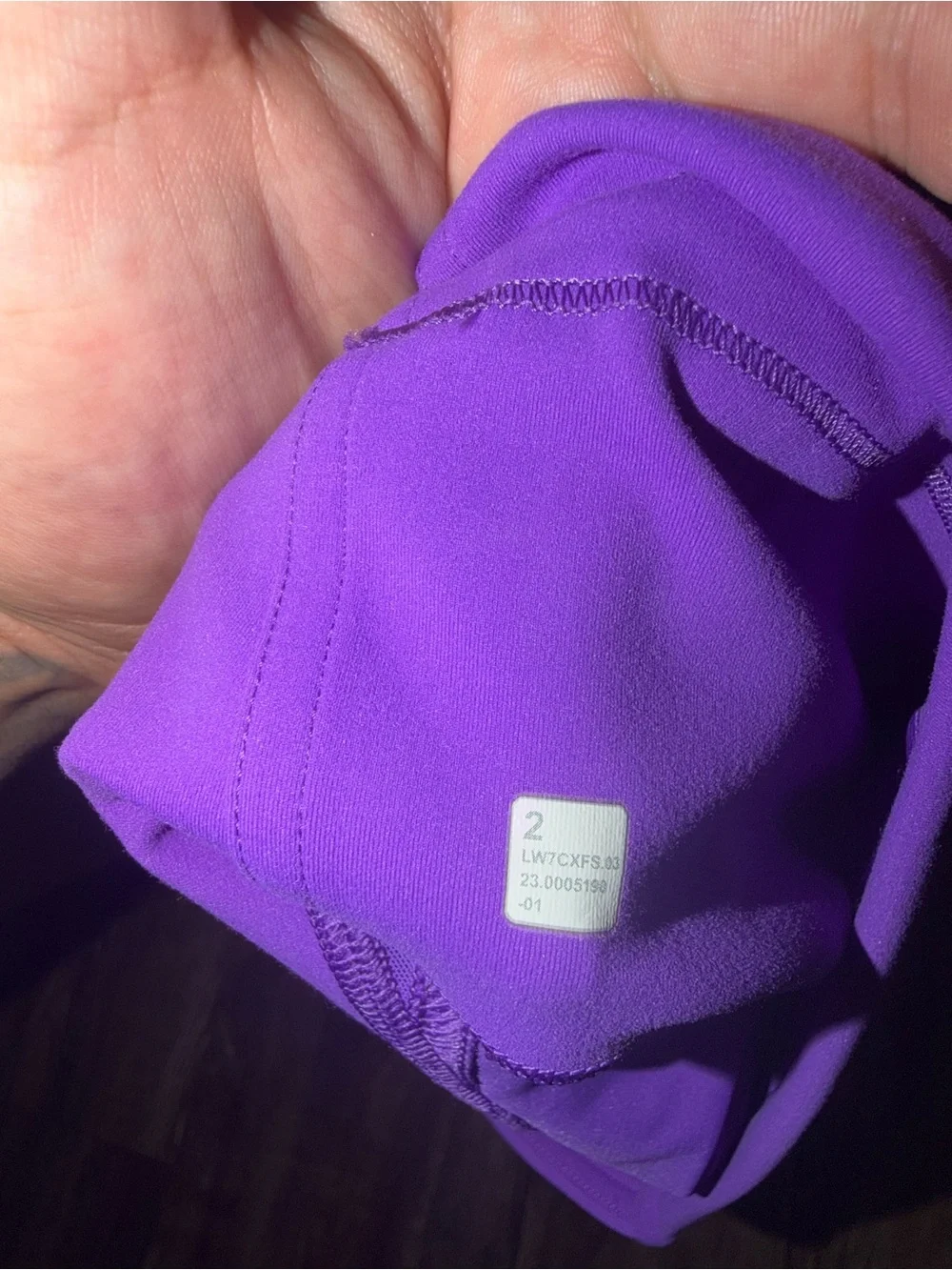 Lululemon Women’s Size 2 Purple Biker Shorts Athletic